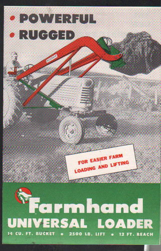 Farmhand universal loader - farmhand, "universal"