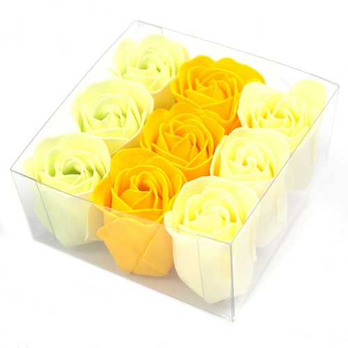 Spring rose soap flowers - 9,