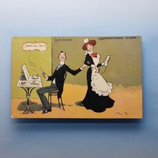 Tom Browne Comic Postcard