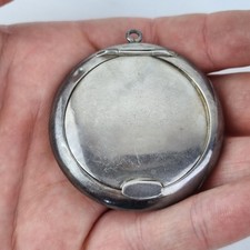 Antique Solid Silver Circular