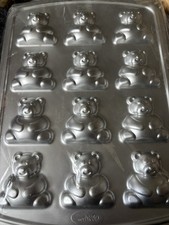 Wilton aluminium teddy bear - aluminium,