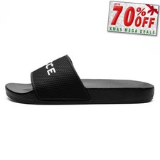 Nicce Visor Mens Sliders Casual Designer Fashion Sandals Slides Black