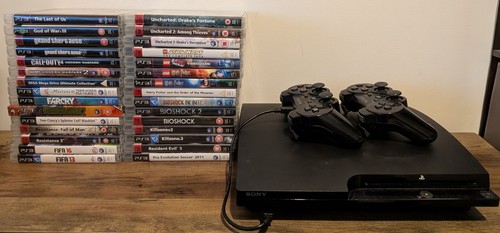 Sony ps3 slim 120gb console - sony,