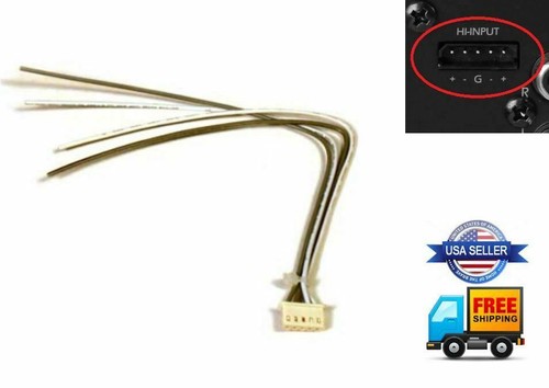 Pin speaker high level input - level,