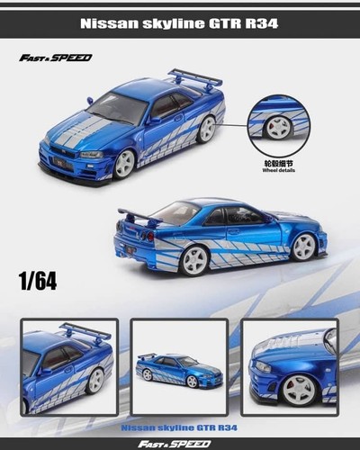 Fast speed diecast - 1:64,
