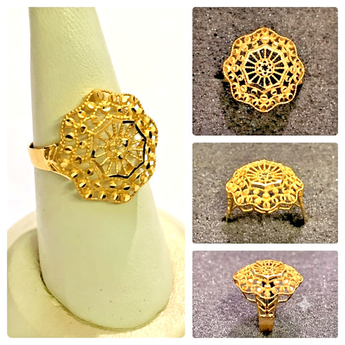 22k beautiful lady ring 22 - beautiful, in