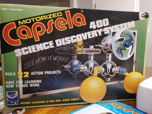 1978 motorized capsela 400 - motorized,