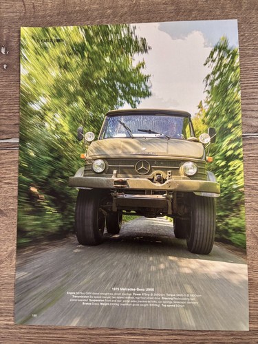 Original mercedes benz u900 - benz,