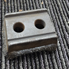 (QTY 3) Morbark 2-Bolt Carbide