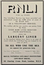 RNLI Life-Boat Svc Charing
