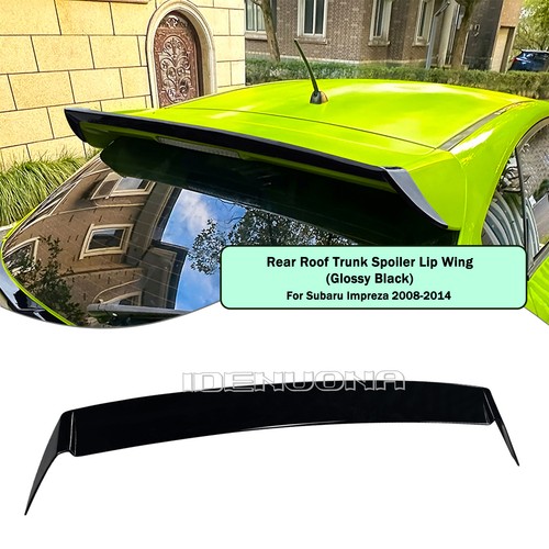 Rear trunk roof spoiler wing - roof,
