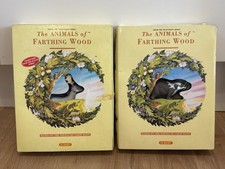 Rare Vintage The Animals of Farthing Wood Figure Sets 1 & 2 - Hornby 1992 -Boxed