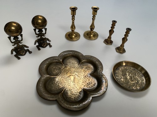 Vintage brass home bundle - brass,
