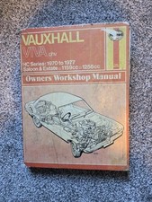 Haynes Workshop Manual 047 For Vauxhall Viva OHV HC Series 1970 to 1977 VGC