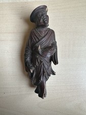Antique Chinese Wooden Monk