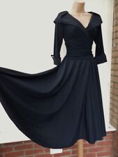 ELIZA J BLACK SATIN JERSEY NEW