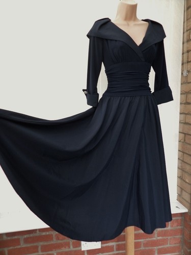 Eliza black satin jersey new - j,