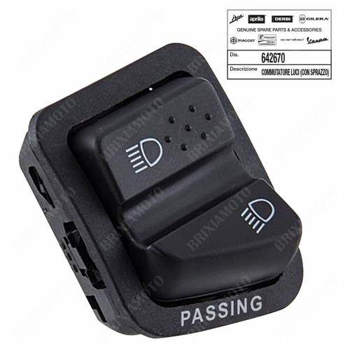 Light switch piaggio - light,