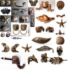 SOLID BRASS DRAWER HANDLES DOOR CUPBOARD PULL KNOBS KITCHEN pulls knob new