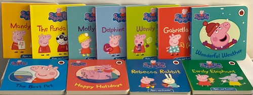 Peppa pig character books - pig, tv