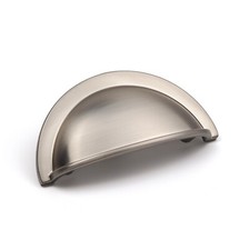 Nickel Kitchen Cupboard Cup Handle Brushed Cabinet Door Furniture Drawer Pull