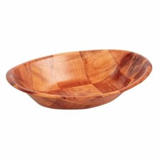 Olympia Oval Wooden Bowl -