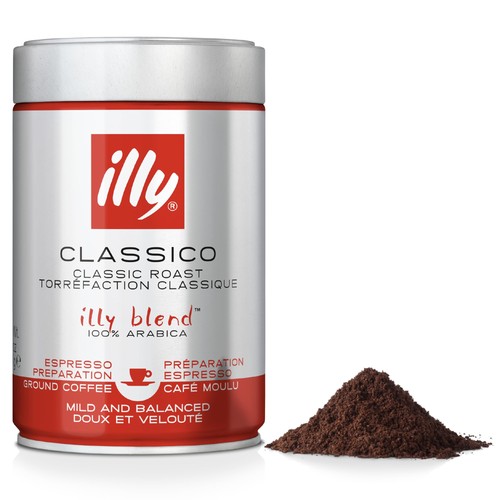 Illy classico ground coffee - illy,