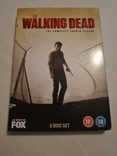 The Walking Dead: The Complete Fourth Season ( 2013) With Slip Cover Like New