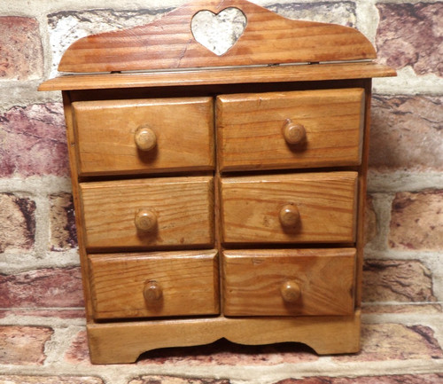 Vintage pine spice drawers - vintage,
