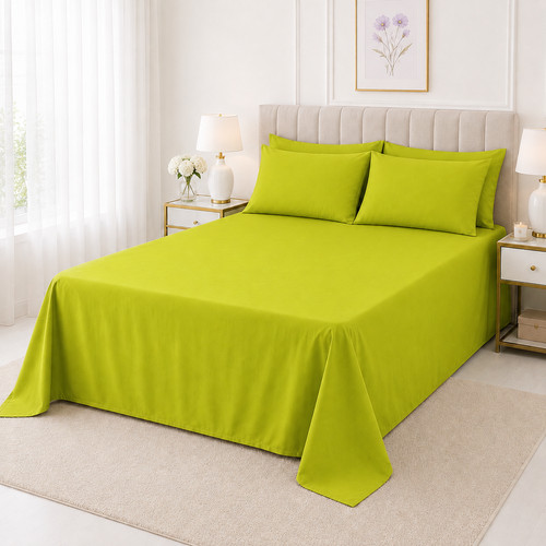 Flat sheet polycotton bed - flat,