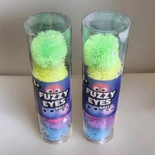 Fuzzy Eyes Balls Koosh Like