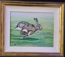 Irish Running Hare by Andy