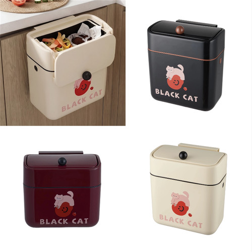 Cabinet door hanging trash can - hanging,