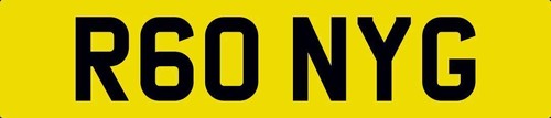 Ronny number plate ron - number,
