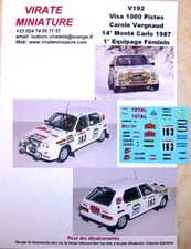 V192 CITROEN VISA 1000 TRACKS
