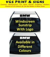 BMW WINDSCREEN SUN STRIP DECAL