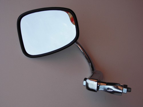 Folding mirror handlebar end - folding,
