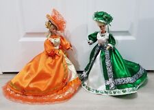 2 x BARBIE DOLLS WITH HOMEMADE