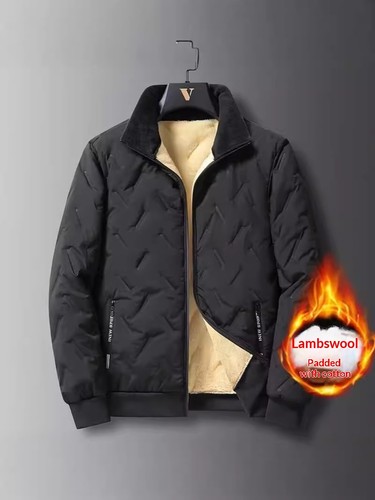 Coat with fleece lining - with,