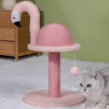 Pink Flamingo Cat Tree Cat