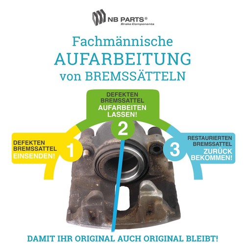 Reconditioned brake caliper - reconditioned,