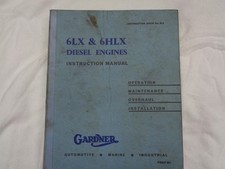 Gardner  6LX -  6HLX  Deisel