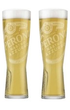 2 x  Peroni Pint Glasses