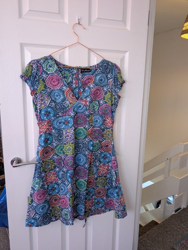 Amari multicolour cotton mini