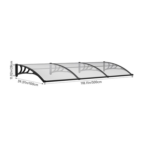Front back porch - back, canopy
