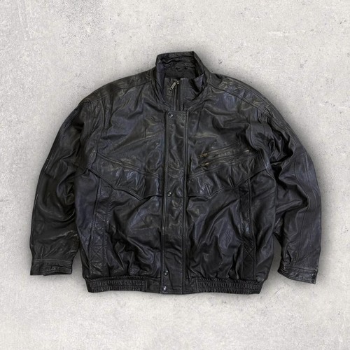 Vintage y2k leather flight - y2k,