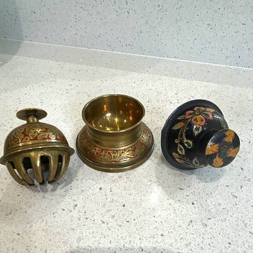 Pack metal desk bells hand - metal,