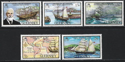 1983 guernsey 282 286 - 1983, sg
