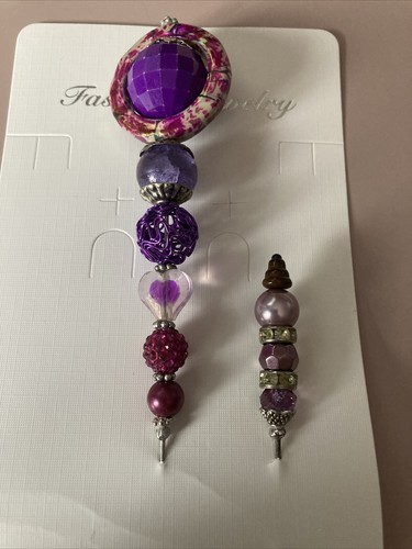 Hat pin long handmade - x, 6
