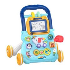 Baby Activity Walker Stand Push Walk Interactive Drawing & Walking Toy Music